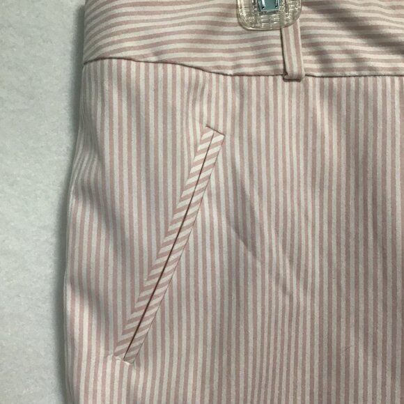 Tommy Hilfiger, Pink and White Striped Capri Pants Size 14. NWOT condition. - Picture 3 of 9